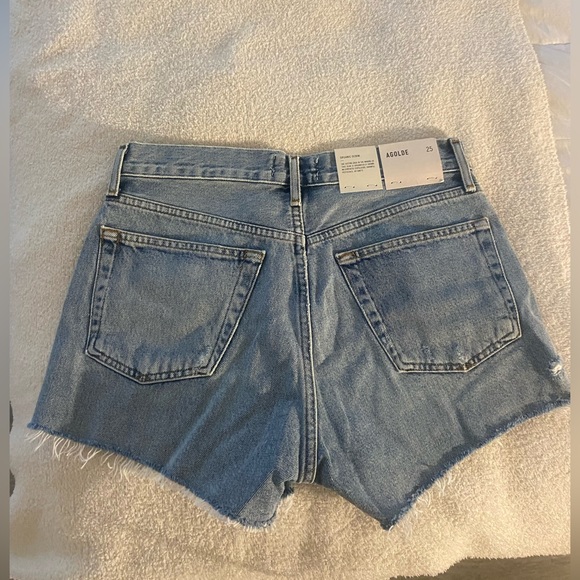 agolde denim shorts - Picture 4 of 6